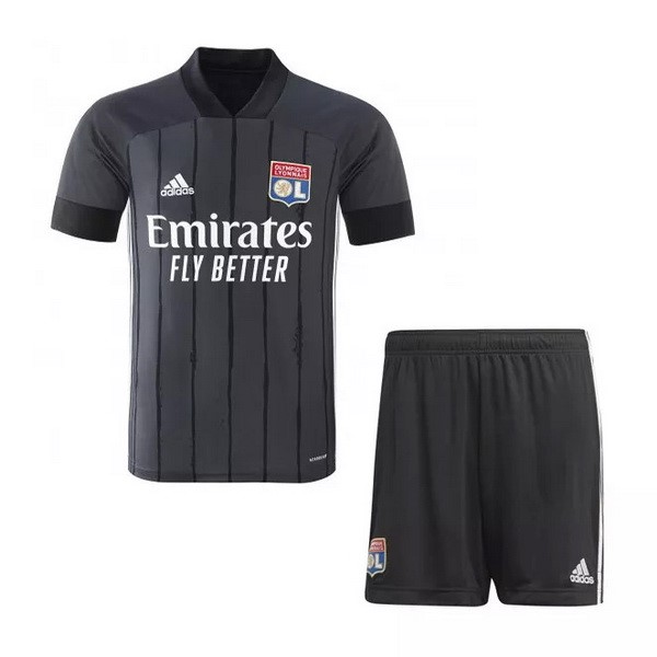 Camiseta Lyon Replica Tercera Ropa Niños 2020/21 Gris